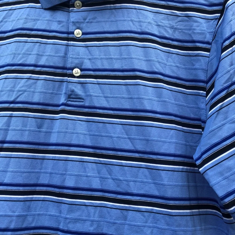 Nike Tiger Woods Collection Polo Shirt Large Blue